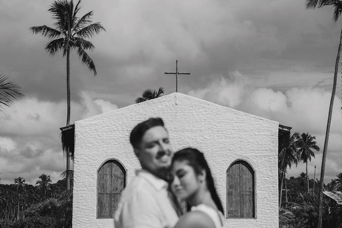 Noiva @danielecmello e Noivo @lucas.bertipaglia